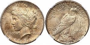 1 Долар США (1776 - ) Срібло 