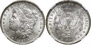 1 Долар США (1776 - ) Срібло 