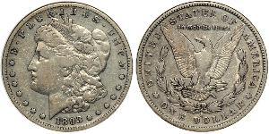 1 Долар США (1776 - ) Срібло 