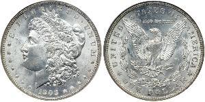 1 Долар США (1776 - ) Срібло 