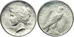 1 Долар США (1776 - ) Срібло 