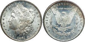 1 Долар США (1776 - ) Срібло 
