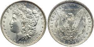 1 Долар США (1776 - ) Срібло 