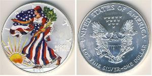 1 Долар США (1776 - ) Срібло 