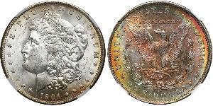 1 Долар США (1776 - ) Срібло 