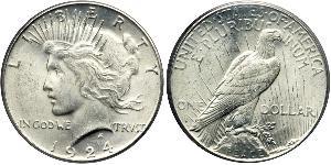 1 Долар США (1776 - ) Срібло 