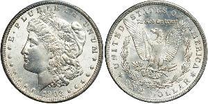 1 Долар США (1776 - ) Срібло 