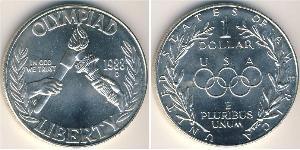 1 Долар США (1776 - ) Срібло 