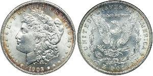 1 Долар США (1776 - ) Срібло 