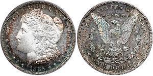 1 Долар США (1776 - ) Срібло 