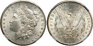 1 Долар США (1776 - ) Срібло 