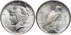 1 Долар США (1776 - ) Срібло 