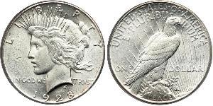1 Долар США (1776 - ) Срібло 