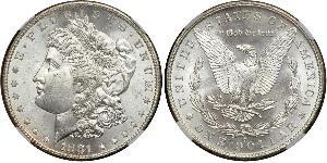 1 Долар США (1776 - ) Срібло 