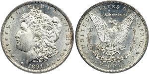 1 Долар США (1776 - ) Срібло 