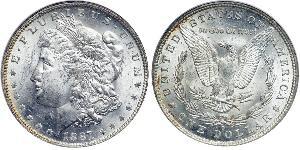 1 Долар США (1776 - ) Срібло 