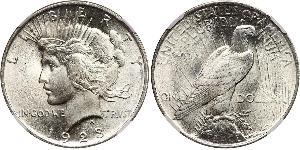 1 Долар США (1776 - ) Срібло 