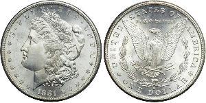 1 Долар США (1776 - ) Срібло 