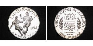 1 Долар США (1776 - ) Срібло 
