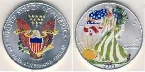 1 Долар США (1776 - ) Срібло 