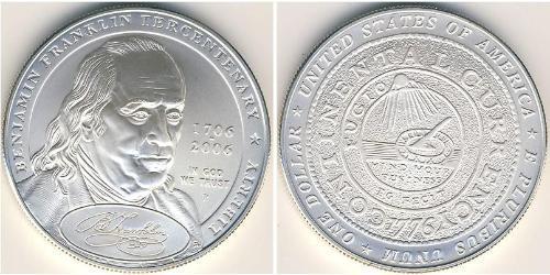 1 Долар США (1776 - ) Срібло 