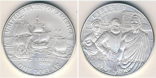 1 Долар США (1776 - ) Срібло 