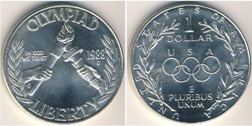 1 Долар США (1776 - ) Срібло 