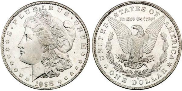 1 Долар США (1776 - ) Срібло 