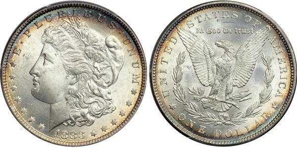 1 Долар США (1776 - ) Срібло 