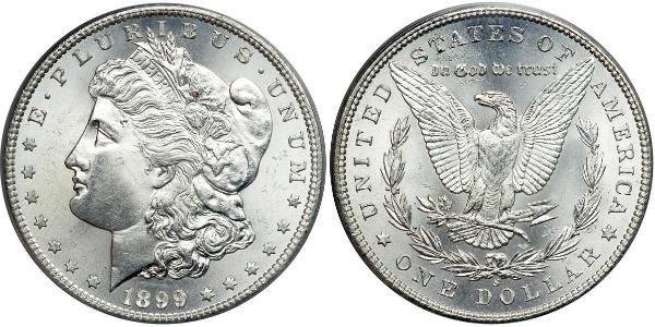1 Долар США (1776 - ) Срібло 