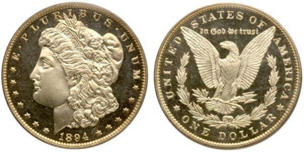 1 Долар США (1776 - ) Срібло 