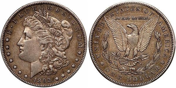 1 Долар США (1776 - ) Срібло 
