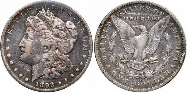 1 Долар США (1776 - ) Срібло 
