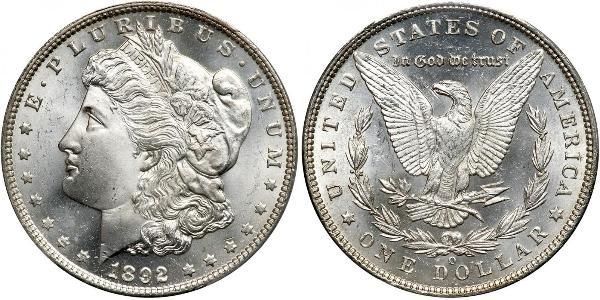 1 Долар США (1776 - ) Срібло 