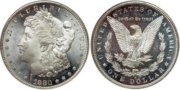 1 Долар США (1776 - ) Срібло 