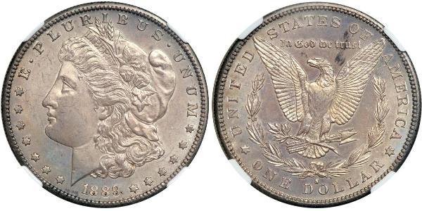 1 Долар США (1776 - ) Срібло 