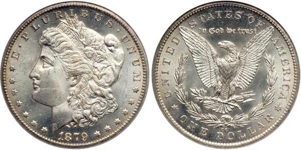 1 Долар США (1776 - ) Срібло 