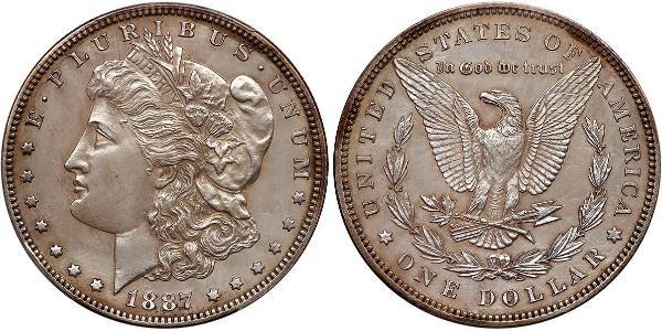 1 Долар США (1776 - ) Срібло 