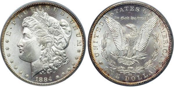 1 Долар США (1776 - ) Срібло 