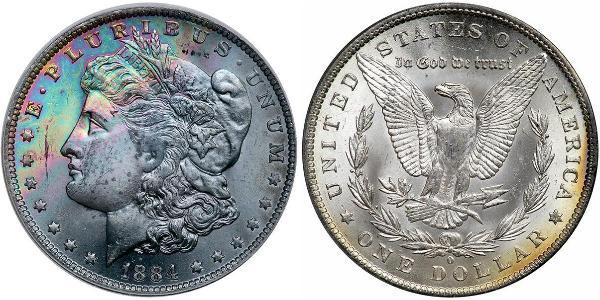 1 Долар США (1776 - ) Срібло 