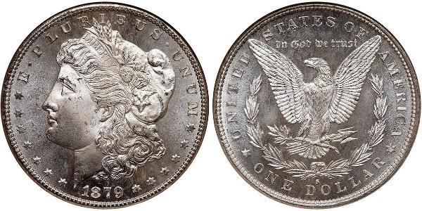 1 Долар США (1776 - ) Срібло 