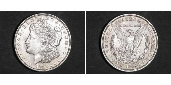 1 Долар США (1776 - ) Срібло 