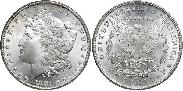 1 Долар США (1776 - ) Срібло 