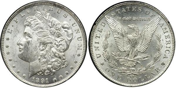 1 Долар США (1776 - ) Срібло 