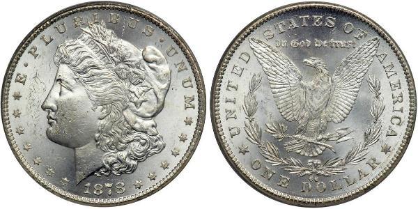 1 Долар США (1776 - ) Срібло 