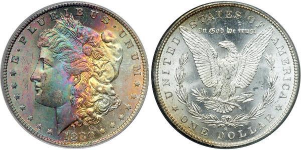 1 Долар США (1776 - ) Срібло 