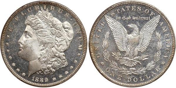 1 Долар США (1776 - ) Срібло 