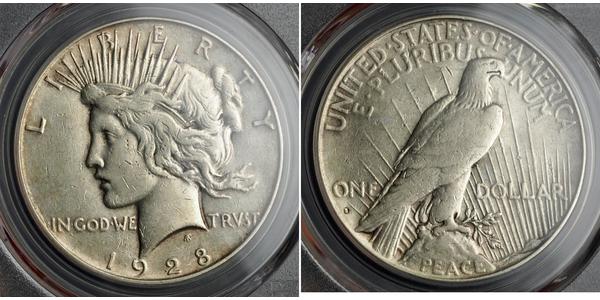 1 Долар США (1776 - ) Срібло 