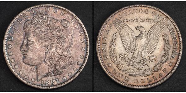 1 Долар США (1776 - ) Срібло 