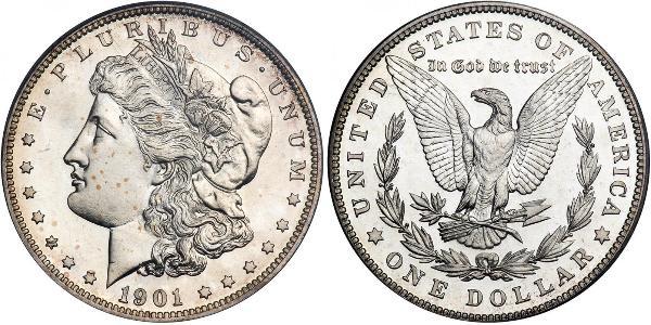 1 Долар США (1776 - ) Срібло 